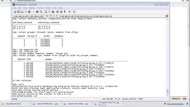 01.30_Oracle_10gR2_RACDG_1.30 Verify the RAC Cluster & Database Configuration(2012_01_13).flv