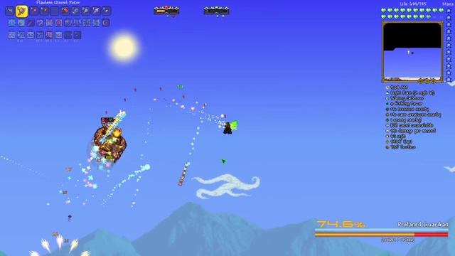 Profaned Guardians Death mode (Rogue series) - Calamity mod