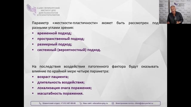 03. (Лекция) Структурно-функциональная модель работы мозга 04.10.2024
