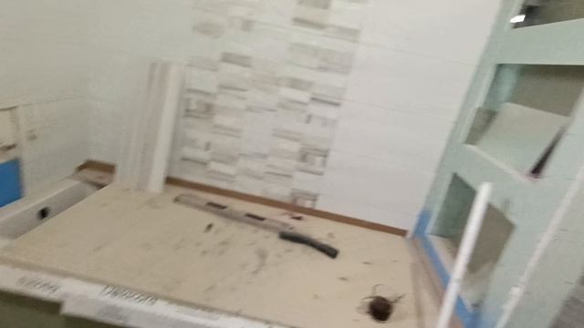 ПрроцессРемонта ванной комнаты под ключ