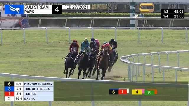 Gulfstream Park Carrera 4 (The Mac Diarmida S. Gr.2) - 27 de Febrero 2021