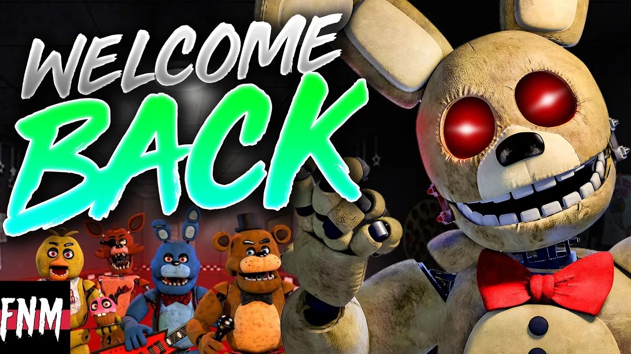 (Автор Five Nights Music/YouTube)FNAF SONG "Welcome Back" (ANIMATED II)