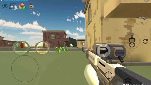 БОЕВЫЕ И СТРОИТЕЛЬНЫЕ ФИШКИ В ЧИКЕН ГАН|FIGHT AND BUILDING FEATURES IN CHICKEN GUN