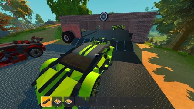 Построил ЛУЧШУЮ ЛАМБУ В скрап механике.! #scrapmechanic #ламборджини