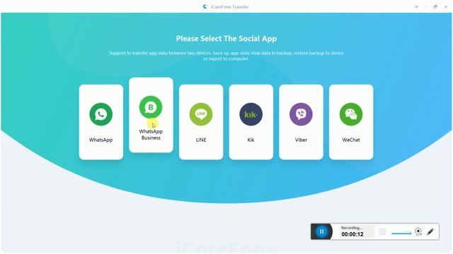 Best Method to Transfer WhatsApp Business from Android to iPhone 2022  iCareFone Transfer