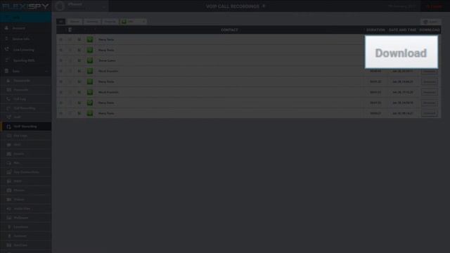 FlexiSPY - Monitoring Software - Features: VOIP Recording 2018