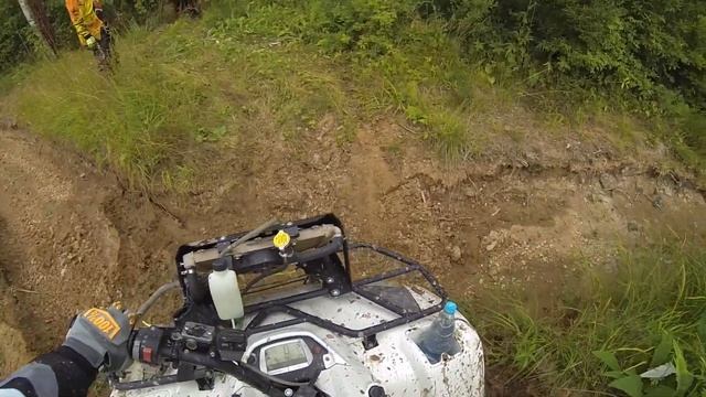 #Покатушки. Шунут. Сломали привод у литрового Polaris.