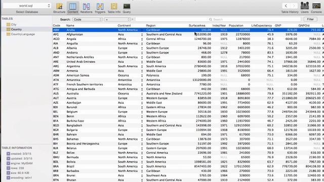 9   Using SQL Pro