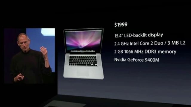 Oct 14 - Apple Notebook Event 2008 - New MacBook Air - 4/6