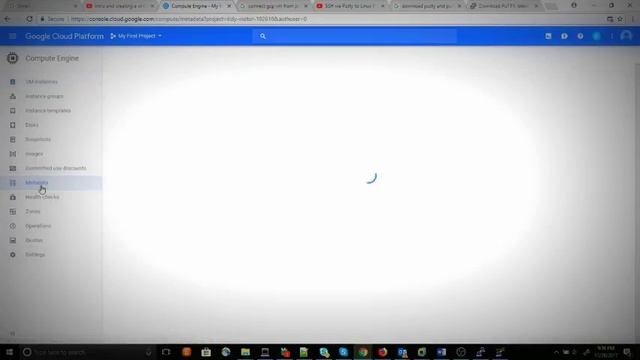 Connect GCP VM using putty