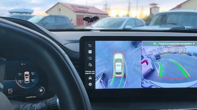 Haval F7x небольшая поездка, почти лобовое (видео с регистратора)