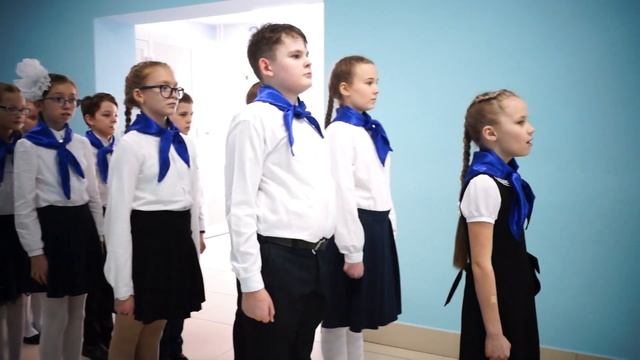Смотр строя и песни 2019|  4в