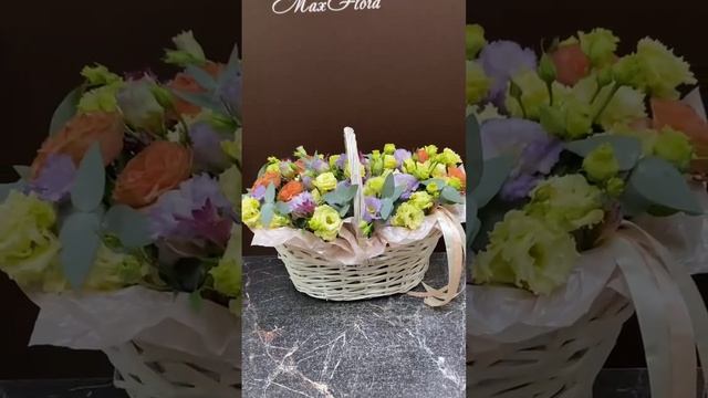 Цветы в корзине Раменское