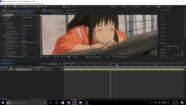 After Effects AMV Twixtor [No Warp]