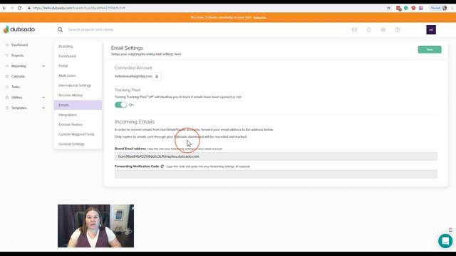Dubsado Tidbit #18: Gear Icon Settings - Emails: Part 2 - SMTP Setup (Outlook 365/GoDaddy)