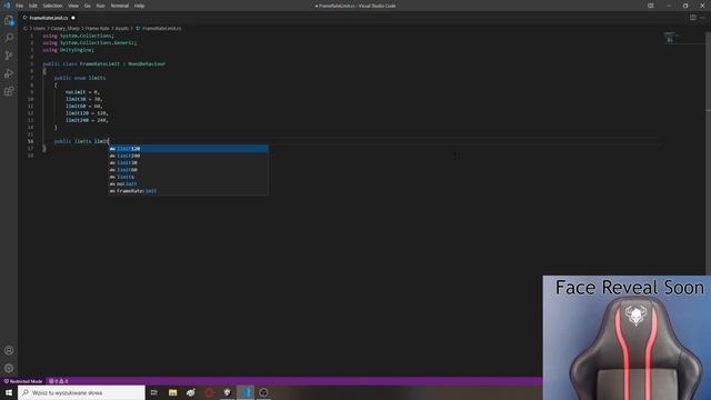 Frame Rate Limit  UNITY Tutorial