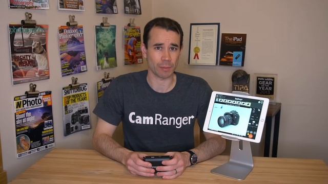 Setup for fast wireless tethering with a Canon 5D IV