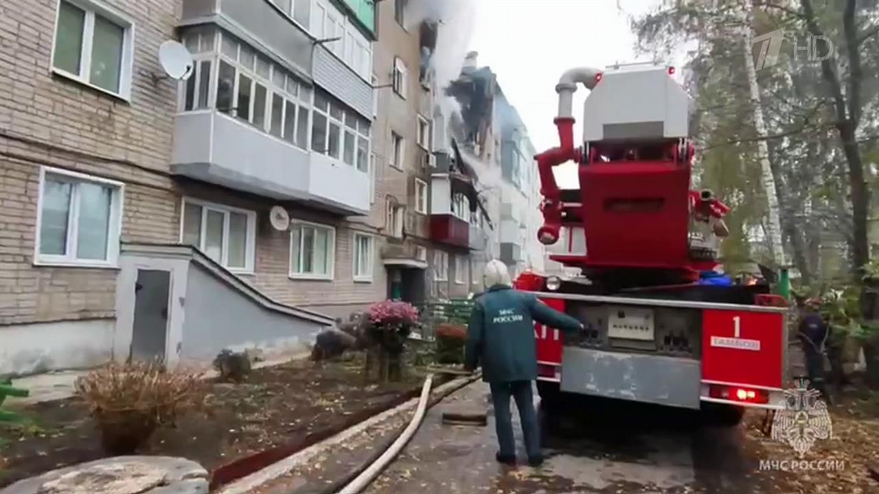 ЧП в Тамбовской области: в многоквартирном доме в городе Кирсанов взорвался бытовой газ