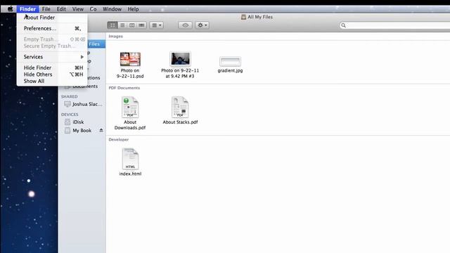 Show your Harddrives on your desktop (Mac OSX Lion)