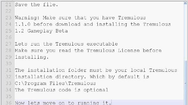 How to install Tremulous 1.2 GPP Beta on Windows (2/2)