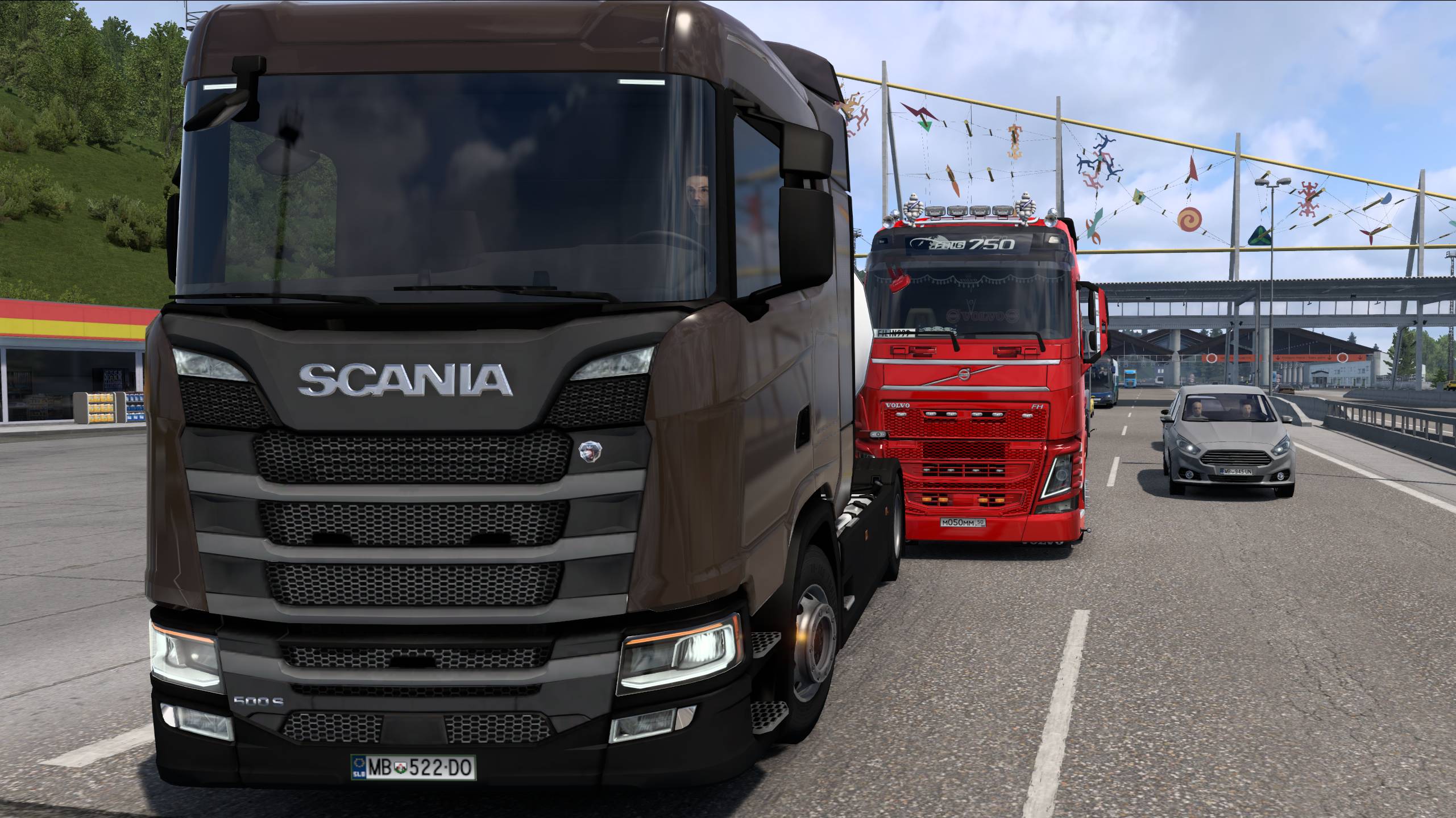 Euro Truck Simulator 2 _ Сегед - Клагенфурт _ Молоко _ 25075кг _ ДТП _ Volvo FH