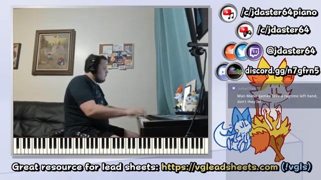 Super Mario 3D World - Double Cherry Pass (Piano Stream Highlight)