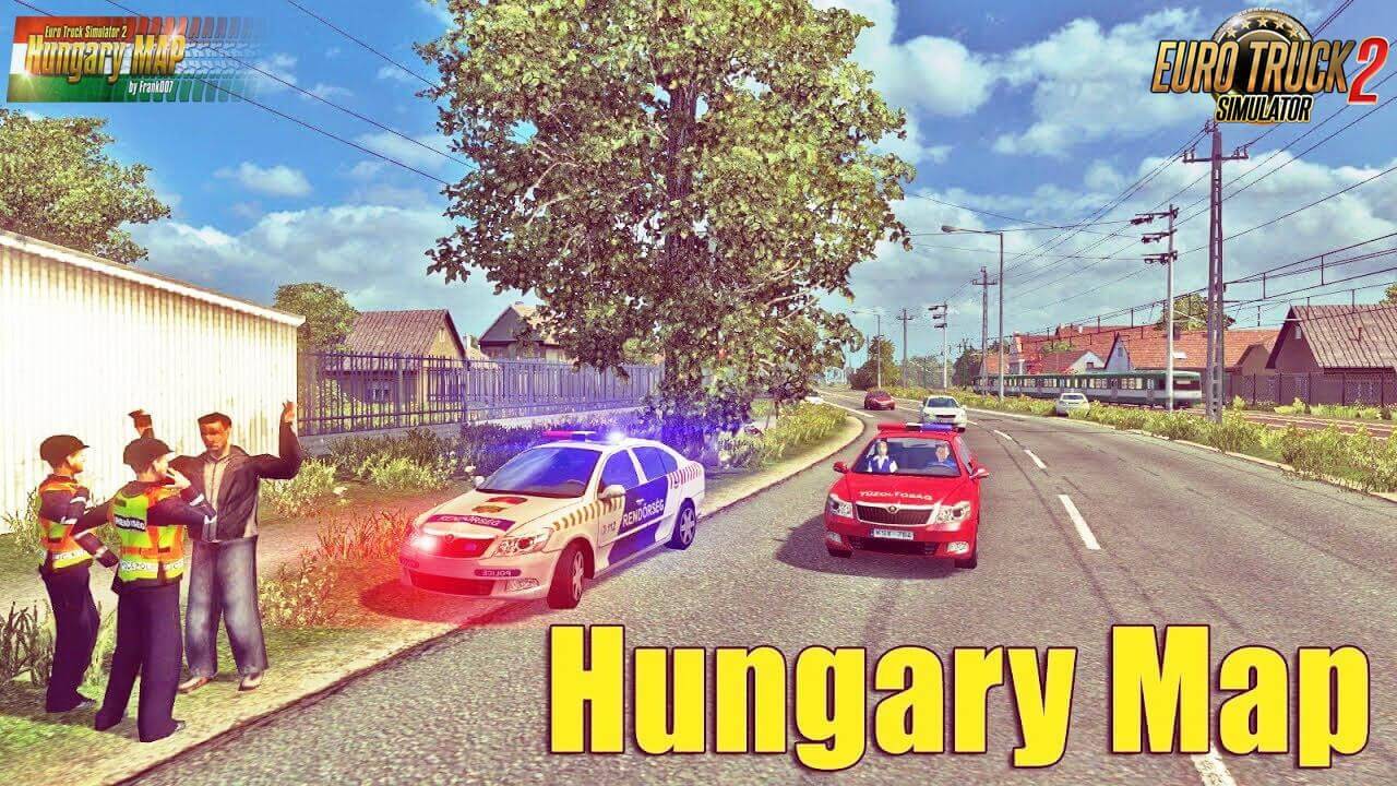 Euro Truck Simulator 2 ( Hungary Map - Венгрия )