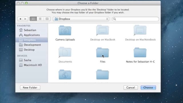 How to Sync a Folder with MacDropany