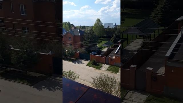 Крыша на балкон из поликарбоната.