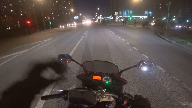 Самые первые впечатления от FZ1 после CB400