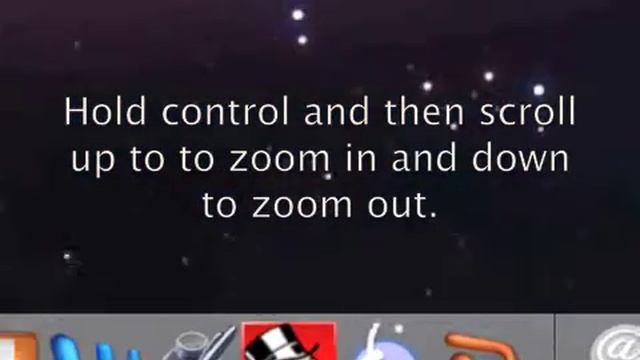 Mac tip #1 - how to zoom in