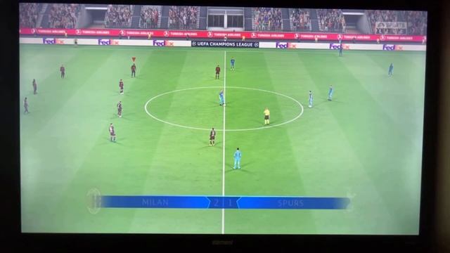 Fifa 23 UEFA Round of 16 champions league Ac Milan vs Tottenham Spurs