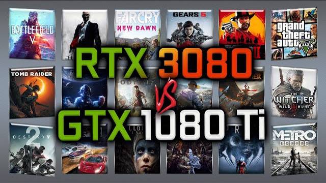 RTX 3080 vs GTX 1080 Ti Benchmark – 65 Tests