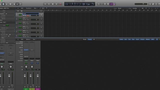 Kontakt 5 tutorial in Logic X (routing multiple outputs)