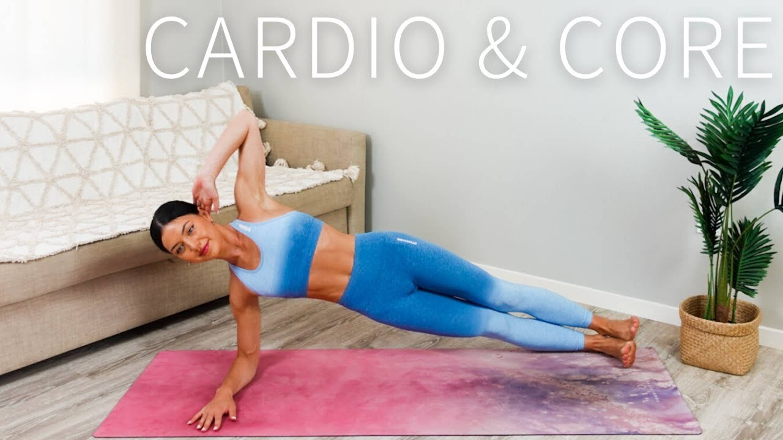 30 MIN CARDIO & CORE HIIT WORKOUT (Warm Up & Cool Down Included) - Move With Nicole