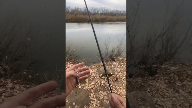 Поймал на рыбалке щуку на не обычную блесну
