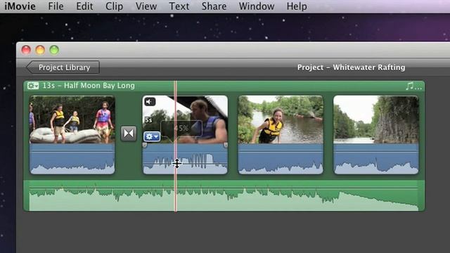 Apple iMovie '11 - 新しくなったオーディオ編集