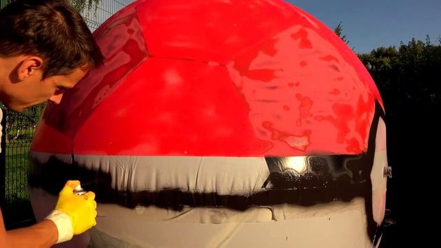 Самый Большой Покебол в Покемон го. Biggest Pokeball pokemon go. Как сделать своими руками