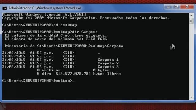 COMO UTILIZAR EL COMANDO TREE EN CMD