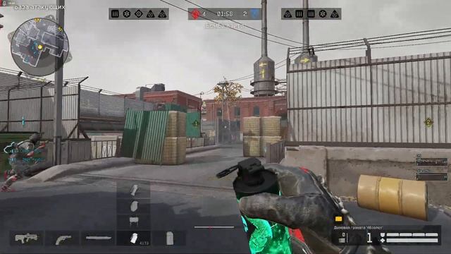 Warface, Рейтинговый Матч, 6 лига, карта Фабрика, Инженер Tavor CTAR-21 Special "Айсберг"