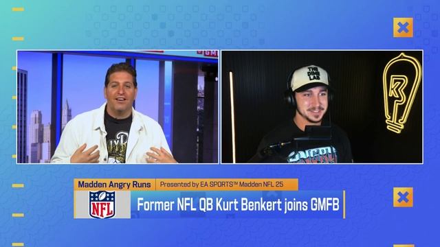 Former NFL QB Kurt Benkert on using Madden to teach football | 'GMFB'