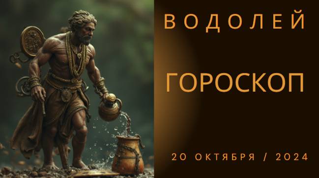 Водолей ♒ – Примени свою креативность! Гороскоп на 20 октября 2024