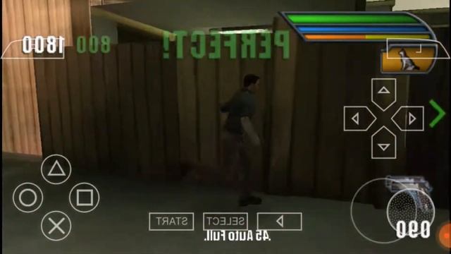 PLAY DEAD TO RIGHT PSP GAME WITH cheat CODES