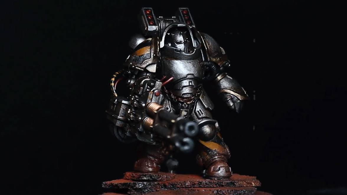 IRON WARRIORS __ Easy Grimdark Style Recipe for Warhammer 40,000 Chaos Space Marines