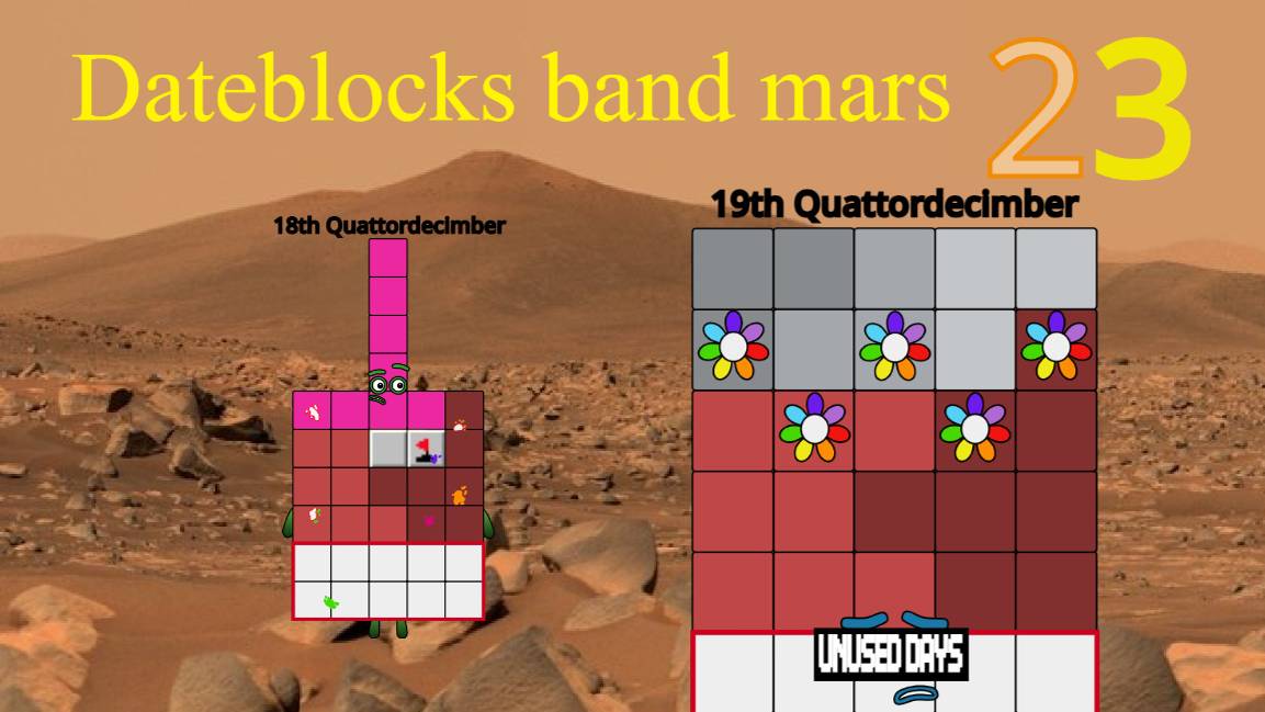 Dateblocks band mars 23