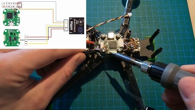 iFlight Nazgul Evoque GPS Installation with wiring diagram