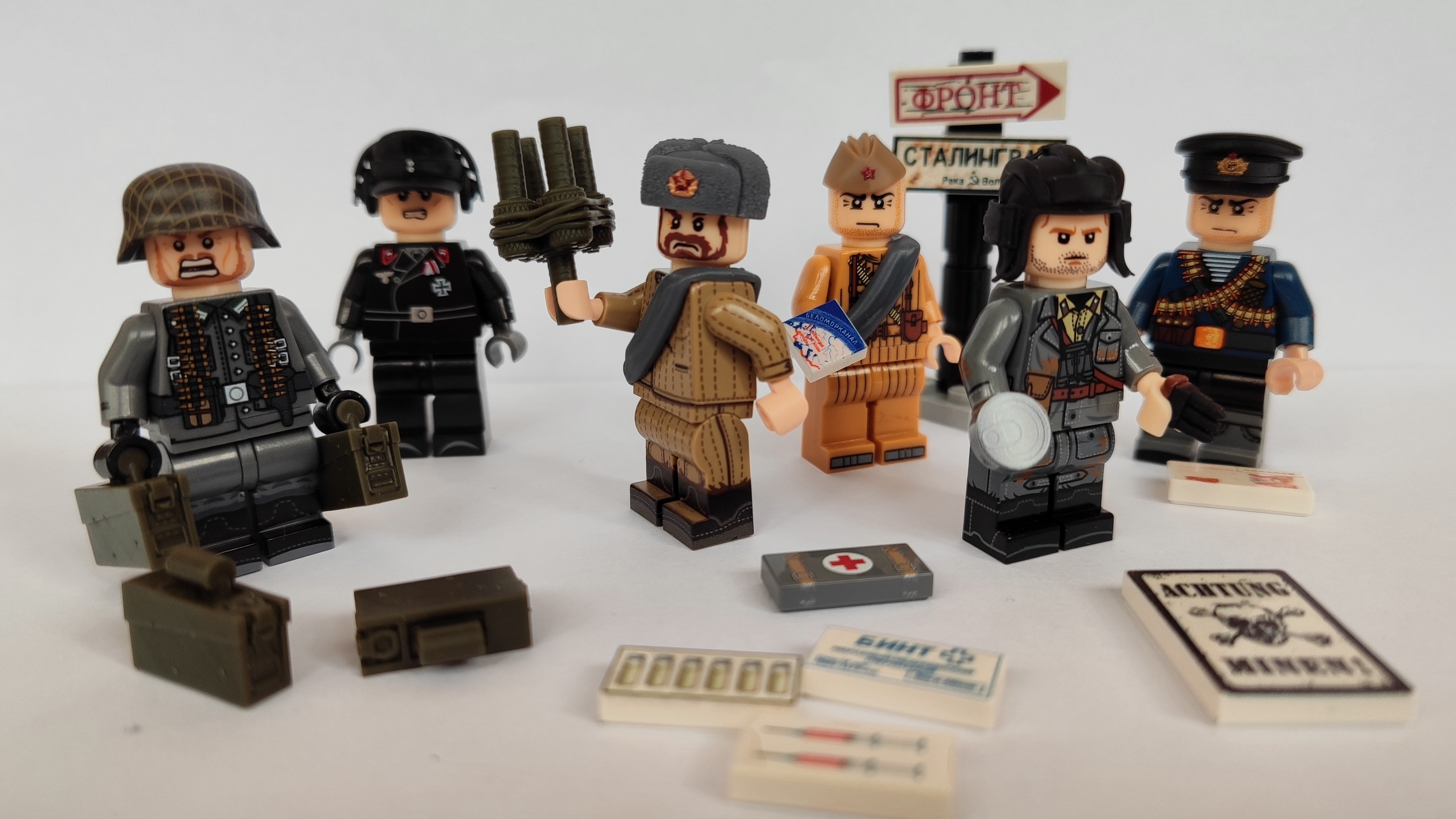 Lego WW2 обзор аксессуаров от Gamebrick