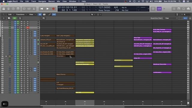 My Live Loops Workflow + Shortcuts (Part 1 - INTERMEDIATE) - Logic Pro X 10.5