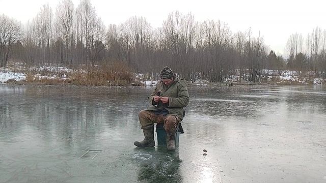 Рыбалка  проверка жерлиц часть 2.