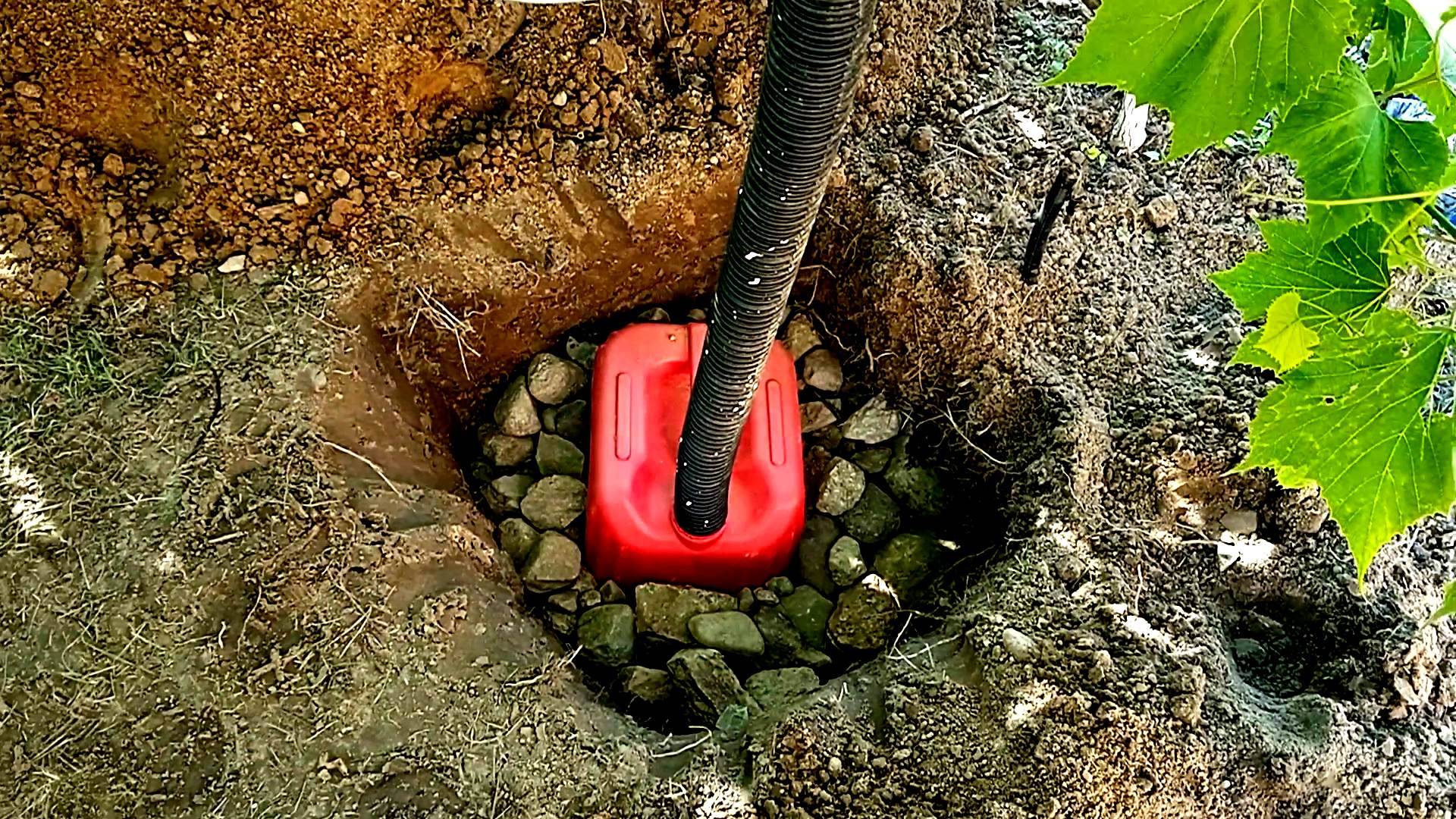 Вечный септик для дачного умывальника| Eternal septic tank for country washbasin